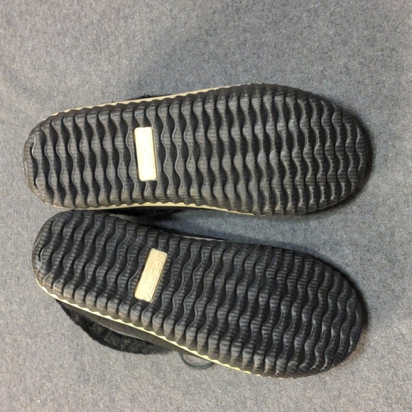Sperry Elayna Duck Slipper, Women's, Black Suede, Size 7 NEW - Picture 3 of 5
